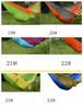 270 * 140 centímetros Camping Hammock 2 pessoa portátil Parachute Nylon Outdoor viagem do sono Redes Com Cordas balanço pendurado Cama KKA6972