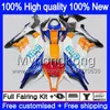 Injection OEM For KAWASAKI ZX-10R 1000CC 2016 2017 2018 335MY.35 White Orange ZX1000 ZX 10 R ZX 1000 ZX 10R ZX10R 16 17 18 100% Fit Fairing