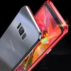 Magnetisk adsorption Fram- och bakre tempererat glasfodral för Samsung Galaxy S8 S23 Ultra S22 S21 Plus note 20