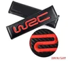 Car Sticker seat belt cover case For WRC Mitsubishi Ford Abarth 500 Stilo Ducato Honda Kia Carbon Car-Styling