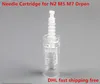 Vervanging Dermapen Pins Micro Naaldcartridge Tips voor Dr.Pen N2 M5 M7 Derma Pen DRPEN NAALD PINS DHL Snelle verzending Gratis