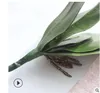 Phalaenopsis 잎 인공 식물 잎 장식 꽃 보조 재료 꽃 장식 난초 잎 30pcslot gb1508541474