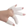 100 jogos / lote Gel Toe Tubo Protetor de Dedo Separador de Manga para Proteger A Pele Rachada Bolhas de Milho Cuidados com Calos