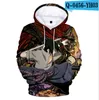 Barn hoodies tryckt tröjor pojke/gril anime hooded casual roliga tröjor huvtröjor college