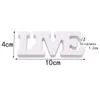 Live Love Laugh Drewniane litery Laser Cut Drewno znak Wall Decor W White Plaque Znak Zaręczyny Wesele Dekoracje