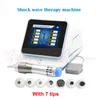 2,000,000 shots 7 tips Portable Shockwave Therapy shock wave machine for joints pain relief ED erectile dysfunction treatment