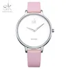 Shengke 2017 mode femmes montres marque célèbre Montre à Quartz Femme horloge dames Montre-bracelet Montre Femme Relogio Feminino New205e