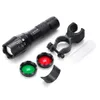 UltraFire A100 XML - T6 6500 - 7000K 600lm Zoomable 5-modus Tactische zaklamp met twee lens en een clip