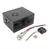 Freeshipping Raspberry PI X820 V3.0 SSDHDD SATA OPSLAGBOARD PIJSTELIJKHEID METALE CASE / BEHUIZEN + POWER Control Switch + Cooling FAN KIT