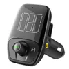ハンドBluetooth Car Kit FM Transmitter Bluetooth Car Mp3プレーヤータバコライターデュアルUSB Charger5198822