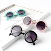 Kids Retro Sun Shades Infant Goggles Eyeglasses Sunglass Boys Girls Children Round Sunglasses Eyewear 6 Color