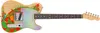Ön siparişi Özel Mağaza Masterbuilt Jimmy Page Dragon Electric Guitar Natural W / Artwork