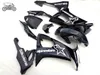 Gratis anpassade kinesiska mässor för Kawasaki Ninja ZX-10R 2008 2009 2010 Vägracing Black Fairing Kits ZX 10R 08 09 ZX10R