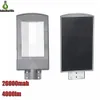 Super Bright 204Led Solar Lamp 26000mAh 4000lm Radarsensor Street Light 2 Läges utomhusbelysning för Gardan Yard Road