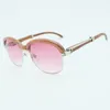 Klassische Herren-Sonnenbrille, Markendesigner, übergroße Sonnenbrille aus Holz, Markendesigner-Sonnenbrille, hochwertige Party-Sonnenbrille 2640174