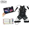 Corpo EMS Formação máquina sem fios paletó Vest Xbody estimulação muscular aptidão Control Pad Esporte Clube da ginástica ao ar livre Indoor não se limitando