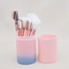 12pcs Makeup Brushes Set For Foundation Powder Eyeshadow Eyeliner Lip Highlighter Cosmetic Brush Tools With Plastic Box RRA1919