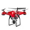 Drone 4 Eksenli RTF RC Quadcopter LED Gece Işıkları CF Modu Yüksek Kalite Kapalı Indüksiyon Uçak Drone Çocuk Oyuncakları