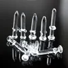 Dabber per unghie con cupola in vetro da 14 mm per narghilè Bong Oil Rigs Dab RigQuartz Banger Nail Accessori per fumatori