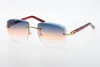 Hurtownie sprzedawanie optyczne optyczne 3524012 - Oryginalne okulary przeciwsłoneczne Marmurowa czerwona deska wysokiej jakości C Rzeźbione soczewki szkło Unisex