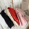 2019 winter oversized lange roze teddyjassen vrouwen dikke faux bont teddy jassen dames warme XS-XXL luipaardbontjassen CWF0183-5 V191031