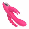 Vibromasseur lapin G Spot gode vibrateur jouets sexuels pour femme 12 vitesses USB charge vibrateur anal stimulateur de clitoris masseur vaginal Y8552069