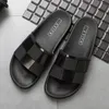 Fznyl sommar sandaler skor män kvinnor utomhus strand tofflor pvc hög kvalitet bekväma glider flip flops plus storlek 45 46 47 48