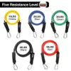 Power Guidance 16 st Motstånd Band Set Fitness Latex Tubes Rubber Loop Band för Crossfit Resistens Utbildning, Hem Gym Yoga T191224