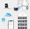 1080p Cloud Storage Wireless PTZ IP Camera 4x Digital Zoom Speed ​​Camera Camera Outdoor WiFi Audio P2P CCTV