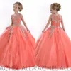 kids coral dress