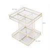 360 grad Rotierenden Kosmetische Lagerung Box Pinsel Halter Hause Make-Up Schmuck Organizer Fall Büro Hautpflege Produkt Lagerung Rack9302181