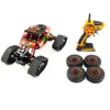 YY 2.4G RC Crawler-type Sneeuwbeklimmen Car, 1:18 Monster Truck, SUV met sneeuwband, 4 gratis reservebanden, ruime kracht, Xmas Kid verjaardagscadeau 2-2