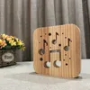 musical note shape 3d wooden lamp hollowedout led night light warm white desk lamp usb power supply as friends gift315q