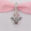 Andy Jewel Authentic 925 Sterling Silver Beads You Are Magic Dragon Dangle Charms Passar European Pandora Style Jewely Armelets Necklace 798337