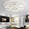 Modern Acrylic Led Ceiling Lights Dimmable LED Ceiling Chandeliers for living room bedroom luminarias para sala Indoor Lighting