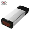 Rechargeable 48V 30Ah Lithium Ion Battery , Rear Rack 48V Electric Bike Battery with Tail Light + USB Port