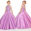 hot pink pageant dresses