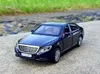 132 Scale Diecast Metal Alloy Luxury Sedan Car Model For TheBenz Maybach S600 S Class Collection Vehicle 6 Doors Open Toys Car270p