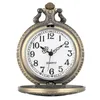 有名な建築パリエッフェル塔ディスプレイクォーツ懐中時計ヴィンテージブロンズネックレスチェーンお土産時計フォブプレゼントギフト