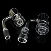 XXL Terp Vacuum Quartz Banger Nail OD 30mm Domeless Nails 10mm 18mm 14mm Manlig kvinnlig gemensam riggvattenrör