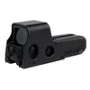 Tactical Hunting Airsoft 1X22mm Red Green Dot Scope Holographic Sight Brightness Adjustable With Picatinny Rail Mount 552 Black.