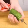 Affettatrice a vite manuale Strumento per intagliare coltello a spirale per verdure