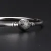 Wholesale- ball head bracelet luxury designer jewelry with original box for Pandora 925 sterling silver CZ diamond ladies bracelet