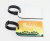 20pcs Sublimation Blank Luggage&bags Accessories Cute Novelty MDF Wood Funky Travel Luggage Label Straps Suitcase Luggage Tags