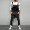 Erkek Pantolon Erkekler Denim Marangoz Tulum Rahat Pantolon Gevşek Önlük Pantolon erkek Moda Hip Hop Tulum Bib Pantolon Streetwear