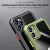 電話ケースのソフトTPU耐衝撃バンパークリアハードPCの携帯電話バックカバーのiPhone SE 2020 11 Pro Max