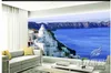 3D Zdjęcie Tapeta Niestandardowe ścienne malowidła ścienne 3D Tapeta Miłość Morze Egejska salon