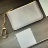 Titular Mulheres Homens Cartão de Crédito Chaveiro M62650 chave do malote POCHETTE CLES clássico Moda Coin Purse Mini Carteira encanto do saco Damier Ebene Canvas