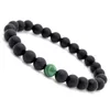 8mm Bracciale in malachite Gioielli di grado Yoga Chakra Guarigione Cristalli EMF Protezione Manifestazione Fiducia Guarigione del cuore