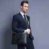 Vormor promoção simples marca famosa homens de negócios maleta saco de couro de luxo bolsa para portátil homem bolsa de ombro bolsa maleta j190721296s